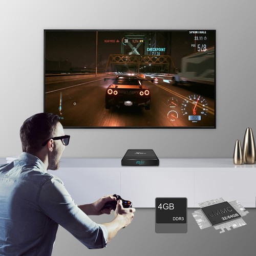 X96 Air Amlogic S905x3 8K Video Decode TV Box 4GB/32GB 2.4G+5.8G WiFi Bluetooth 100Mbps LAN USB3.0