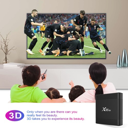 X96 Air Amlogic S905x3 8K Video Decode TV Box 4GB/32GB 2.4G+5.8G WiFi Bluetooth 100Mbps LAN USB3.0