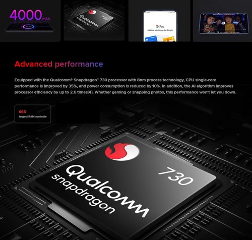 Xiaomi Mi 9T 6.39 Inch 4G LTE Smartphone Snapdragon 730 6GB 64GB 48.0MP+8.0MP+13.0MP Triple Rear Cameras MIUI 10 In-display Fingerprint Fast Charge Global Version - Black