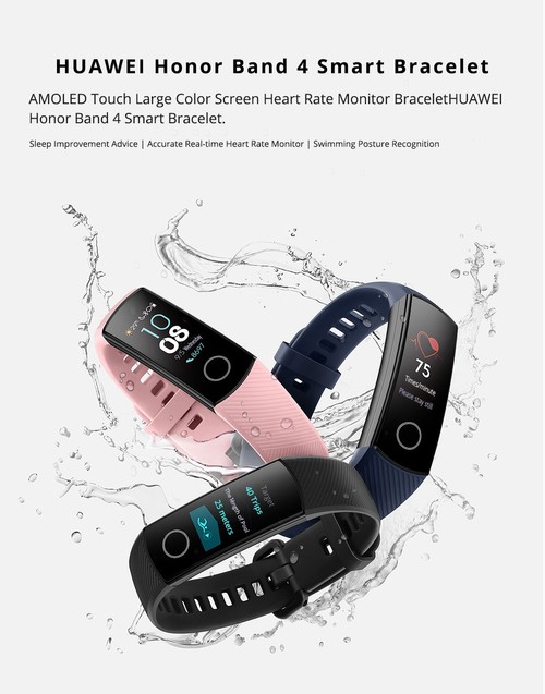 HUAWEI Honor Band Smart Bracelet Black