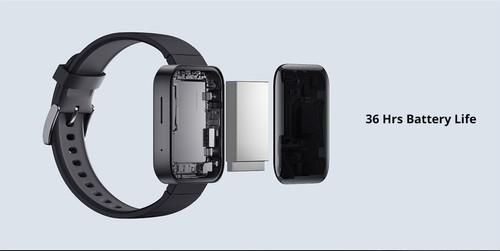 Xiaomi Mi Watch 4G LTE 1.78 Inch AMOLED 2.5D Glass Screen Heart Rate Monitor Waterproof Built-in GPS - Black