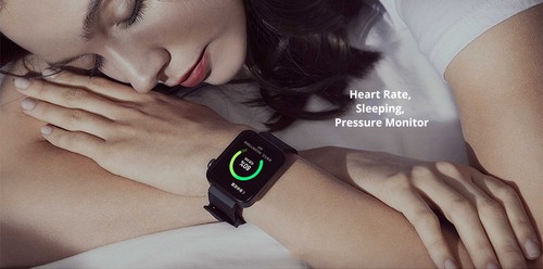 Xiaomi Mi Watch 4G LTE 1.78 Inch AMOLED 2.5D Glass Screen Heart Rate Monitor Waterproof Built-in GPS - Black