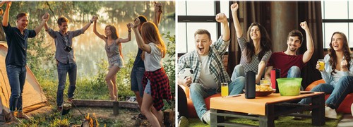 Tronsmart Element T6 Plus SoundPulse™ Portable Bluetooth Speaker with 40W Max Output Deep Bass IPX6 Waterproof - Black