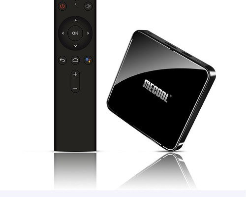 MECOOL KM3 Amlogic S905X2 Android 9.0 DDR4 4GB eMMC 64GB 4K TV Box  with Voice Control Dual Band WiFi LAN Bluetooth USB 3.0