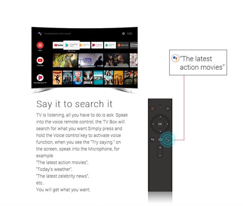 TANIX TX3 MINI Android 7.1 KODI 17.3 Amlogic S905W 4K TV Box 2GB/16GB WIFI LAN