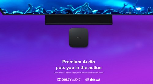 [HK Stock] XIAOMI Mi Box S Android TV 8.1 2GB/8GB 4K TV BOX with Voice Remote Dolby DTS Chromecast AC Wifi Bluetooth Certified-Official International Version