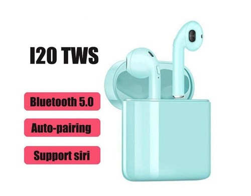 i20 Bluetooth TWS Earphones White
