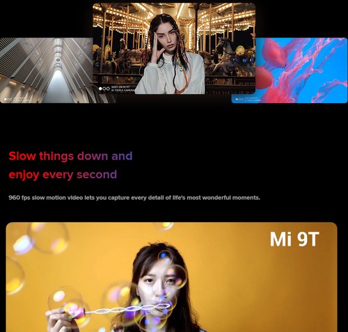 Xiaomi Mi 9T 6.39 Inch 4G LTE Smartphone Snapdragon 730 6GB 64GB 48.0MP+8.0MP+13.0MP Triple Rear Cameras MIUI 10 In-display Fingerprint Fast Charge Global Version - Black