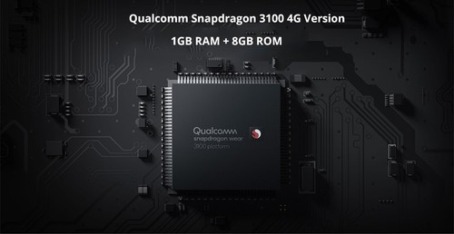 Xiaomi Mi Watch 4G LTE 1.78 Inch AMOLED 2.5D Glass Screen Heart Rate Monitor Waterproof Built-in GPS - Black