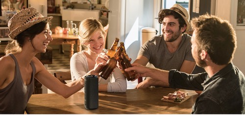 Tronsmart Element T6 Plus SoundPulse&trade; Portable Bluetooth Speaker with 40W Max Output Deep Bass IPX6 Waterproof - Black