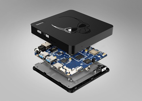 Beelink GT-King Amlogic S922X 2.2GHz Android 9.0 4GB DDR4 64GB eMMC 4K TV Box with 2.4G Air Mouse Dual Band WiFi Gigabit LAN Bluetooth USB3.0