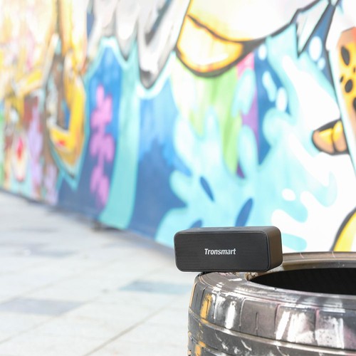 Tronsmart T2 Plus 20W  Bluetooth 5.0 Speaker 24H Playtime IPX7 Waterproof  Soundbar with TWS,Siri,Micro SD