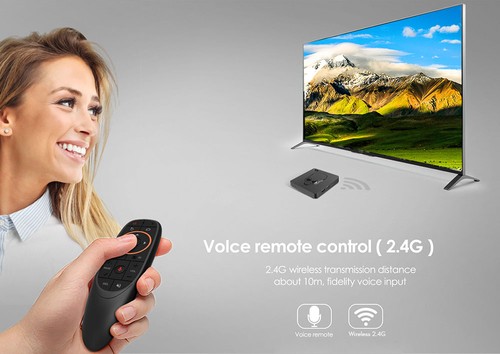 Beelink GT-King Amlogic S922X 2.2GHz Android 9.0 4GB DDR4 64GB eMMC 4K TV Box with 2.4G Air Mouse Dual Band WiFi Gigabit LAN Bluetooth USB3.0