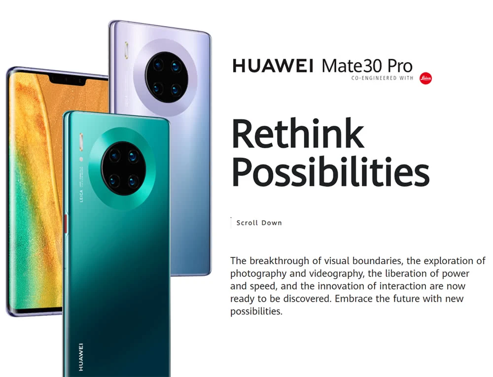 ANDROID - 新品同　Huawei Mate 30 Pro 8G/256GB スペースシルバー HUAWEI Mate 30 Pro 6.53インチ8GB 256GBスマートフォンスペース