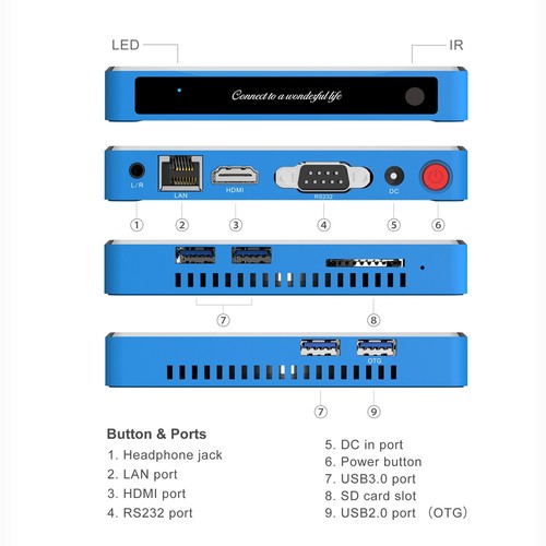 Beelink GT-King Pro Amlogic S922X-H Android 9.0 Hi-Fi Lossless Sound 4K TV Box 4GB/64GB ROM Dolby DTS Google Assistant Voice Remote Control Bluetooth 2.4G/5.8G WiFi 1000M LAN USB3.0