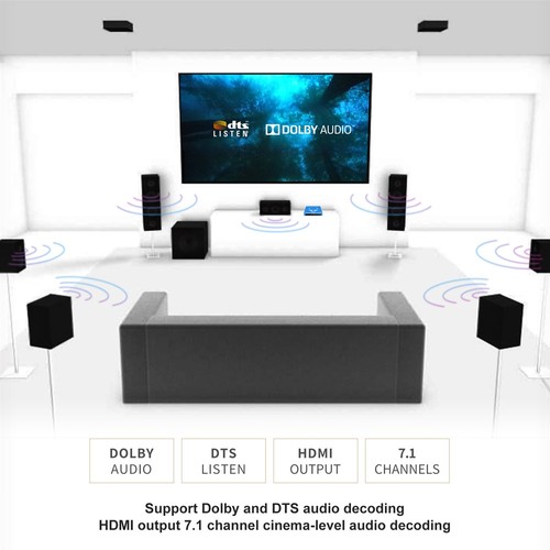 Beelink GT-King Pro Amlogic S922X-H Android 9.0 Hi-Fi Lossless Sound 4K TV Box 4GB/64GB ROM Dolby DTS Google Assistant Voice Remote Control Bluetooth 2.4G/5.8G WiFi 1000M LAN USB3.0