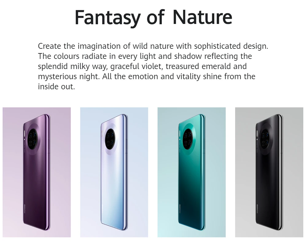 HUAWEI Mate 30 6.62 Inch 8GB 128GBスマートフォンEmerald Green