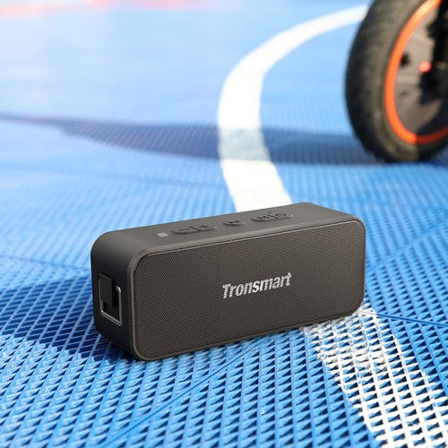 Tronsmart T2 Plus 20W  Bluetooth 5.0 Speaker 24H Playtime IPX7 Waterproof  Soundbar with TWS,Siri,Micro SD