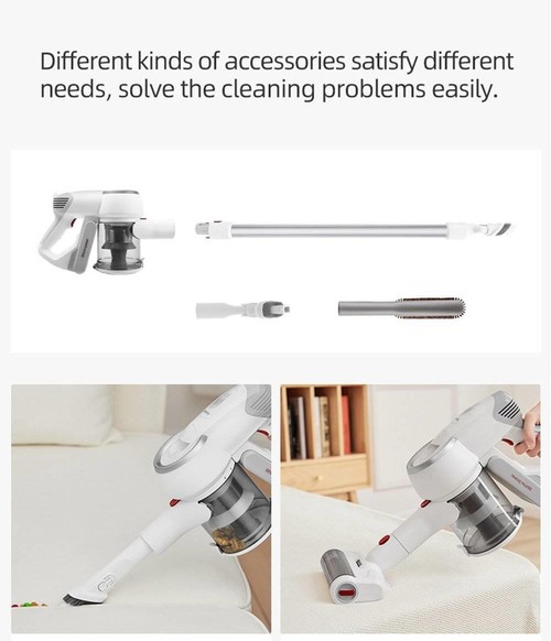 Xiaomi JIMMY JV53 Handheld Cordless Vacuum Cleaner 125AW Powerful Suction International Version - Grey
