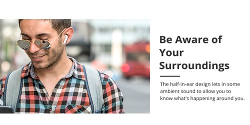 Tronsmart Onyx Ace Bluetooth 5.0 TWS Earphones 4 Microphones Qualcomm QCC3020 Independent Usage aptX/AAC/SBC 24H Playtime Siri Google Assistant IPX5 - White