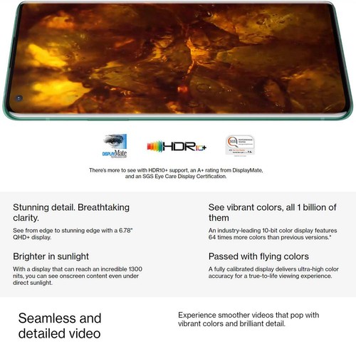 OnePlus8Pro グローバルRom Global ROM OnePlus 8 Pro 5G Smartphone 8GB 128GB Onyx Black