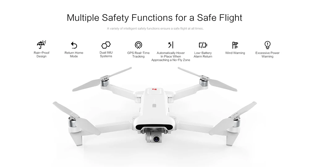 Xiaomi FIMI X8 SE 2020 4K 8KM GPS WiFi RC Drone RTF