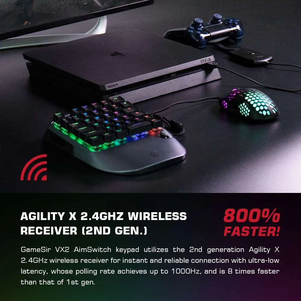 GameSir VX2 AimSwitchメカニカルキーボードマウスコンバーター GameSir VX2 AimSwitchメカニカルキーボードマウスコンバーター