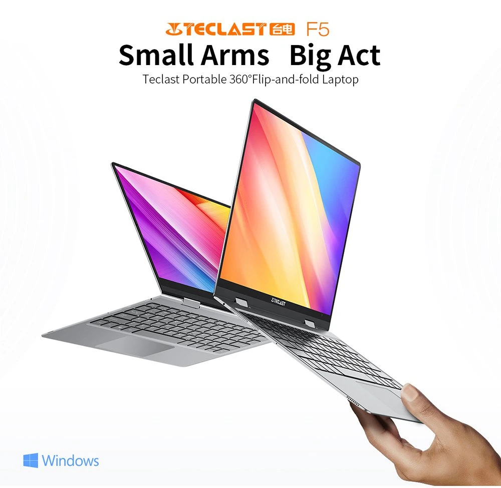 Teclast F5ビジネスラップトップインテルCeleron N4100 8GB