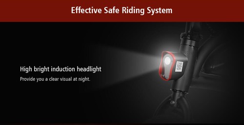 KUGOO B1 Folding Moped Electric Bike 12 Inch Pneumatic Tires 36V 250W Brushless Motor Max Speed 25km/h 6AH Lithium Battery Disc Brake Max Load 120kg - Black