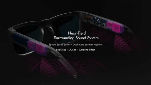Mutrics MUSIG-X Smart Audio Sunglasses Blue Black
