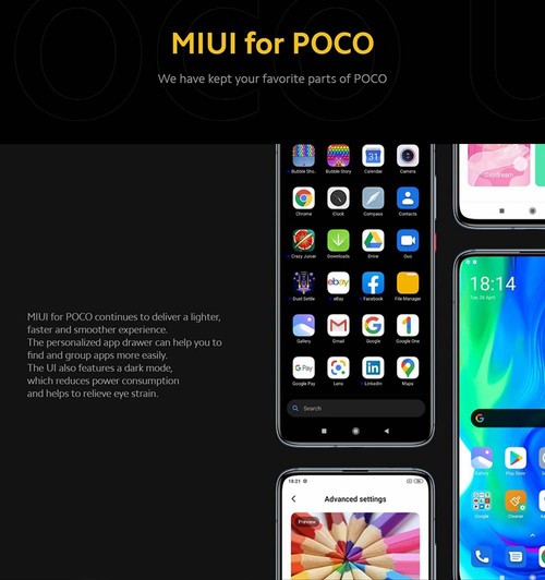 Global Version POCO F2 Pro 5G Snapdragon 865 8GB 256GB Neon Blue