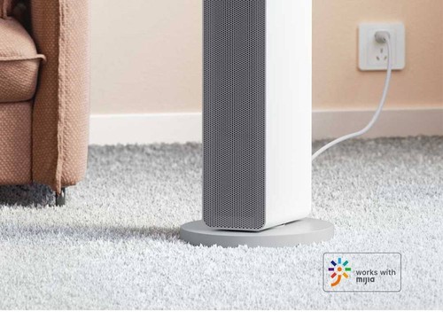 Smartmi 2000W Smart Electric Air Heater Ptc Ceramic Heating Warmer Fan Quiet Efficient 3S Fast Heat Warmer Remote Control Work With Mijia App From Xiaomi Ecosystem - White