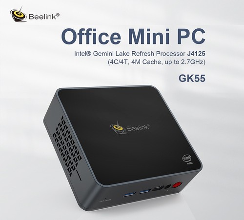 Beelink GK55 8GB/256GB J4125 Windows10 Mini PC