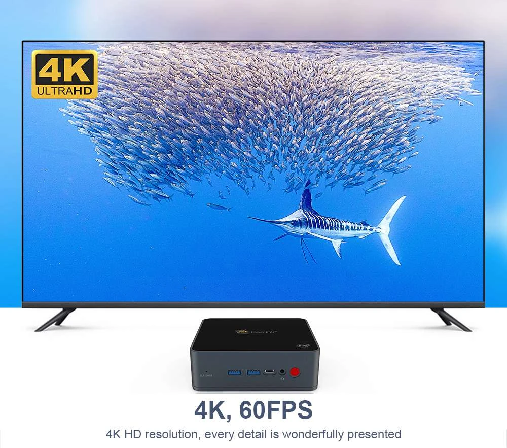 Beelink GK55 ミニ PC ミニパソコン Beelink GK55 8GB / 256GB J4125 Windows10ミニPC