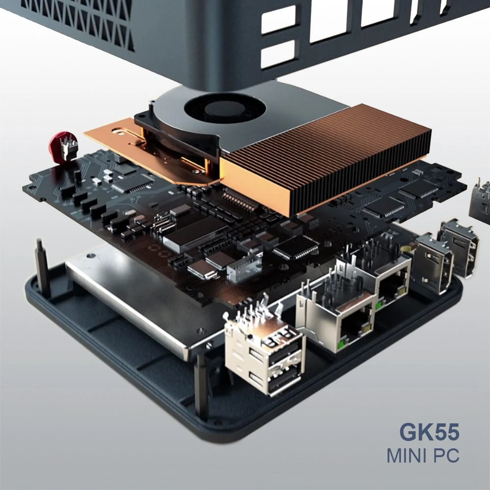 Beelink GK55 ミニ PC ミニパソコン Beelink GK55 8GB / 256GB J4125 Windows10ミニPC