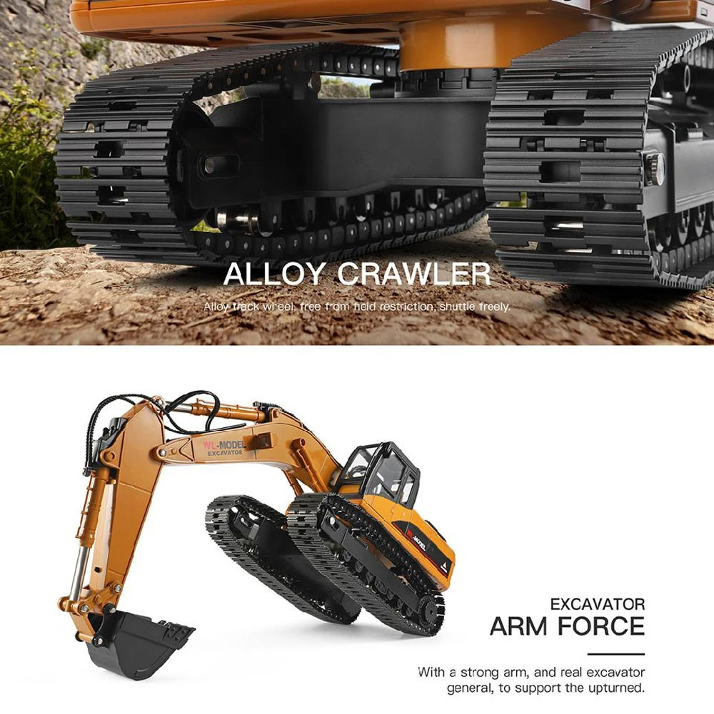 wltoys 16800 excavator ショベルカー WLtoys 16800 RC Excavator – Heavy Duty RC