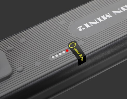 KUGOO KIRIN Mini 2 Folding Electric Scooter Gift for Kids 150W Brushless Motor Max 15 km/h 4AH Battery Front 8 Inch Rear 6.5 Inch Solid Tires 10~15km Max Range - White