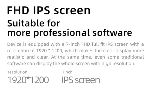 One Netbook  A1 360 Degree 2 in 1 Pocket Laptop Intel M3-8100Y  7" Touch Screen 2560*1200 IPS 16GB RAM 512GB PCIe SSD RS232 Port Gigabit RJ45 Windows 10 Fingerprint- Black