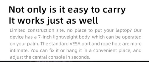 One Netbook  A1 360 Degree 2 in 1 Pocket Laptop Intel M3-8100Y  7" Touch Screen 2560*1200 IPS 16GB RAM 512GB PCIe SSD RS232 Port Gigabit RJ45 Windows 10 Fingerprint- Black