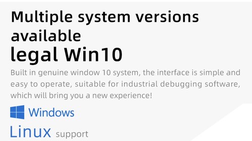 One Netbook  A1 360 Degree 2 in 1 Pocket Laptop Intel M3-8100Y  7" Touch Screen 2560*1200 IPS 16GB RAM 512GB PCIe SSD RS232 Port Gigabit RJ45 Windows 10 Fingerprint- Black