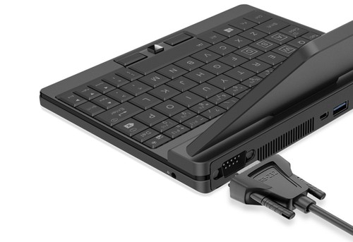 One Netbook  A1 360 Degree 2 in 1 Pocket Laptop Intel M3-8100Y  7" Touch Screen 2560*1200 IPS 16GB RAM 512GB PCIe SSD RS232 Port Gigabit RJ45 Windows 10 Fingerprint- Black