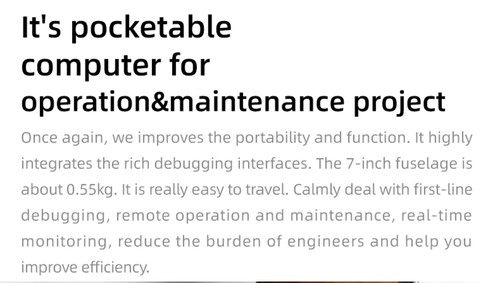 One Netbook  A1 360 Degree 2 in 1 Pocket Laptop Intel M3-8100Y  7" Touch Screen 2560*1200 IPS 16GB RAM 512GB PCIe SSD RS232 Port Gigabit RJ45 Windows 10 Fingerprint- Black