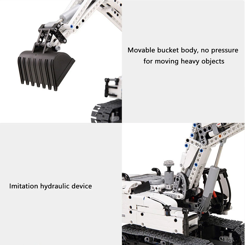 Xiaomi Engineering Excavator Building Blocks Educational Toys RC Car