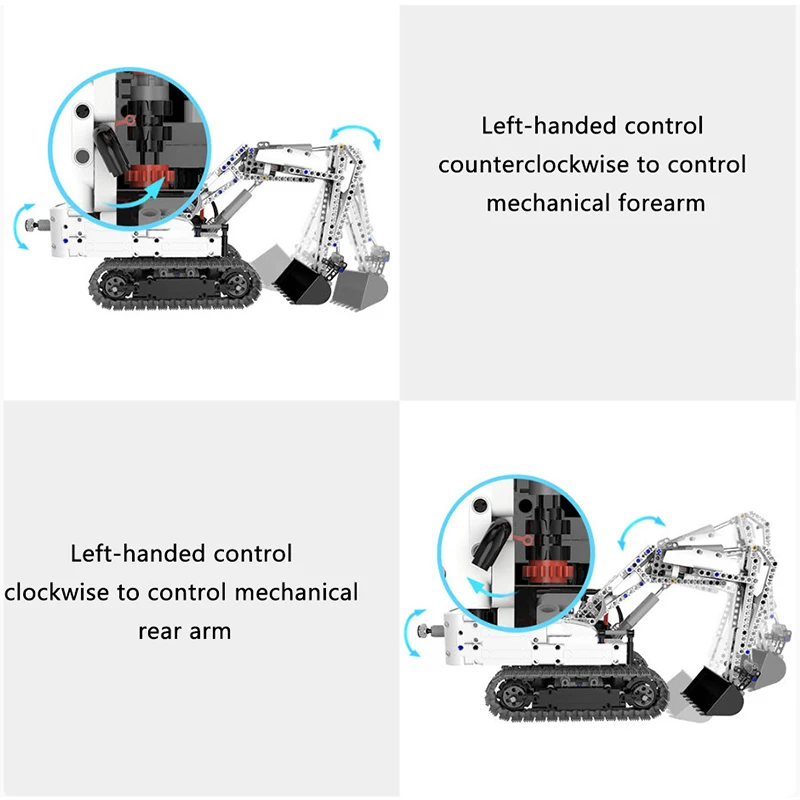 Xiaomi Engineering Excavator Building Blocks Educational Toys RC Car