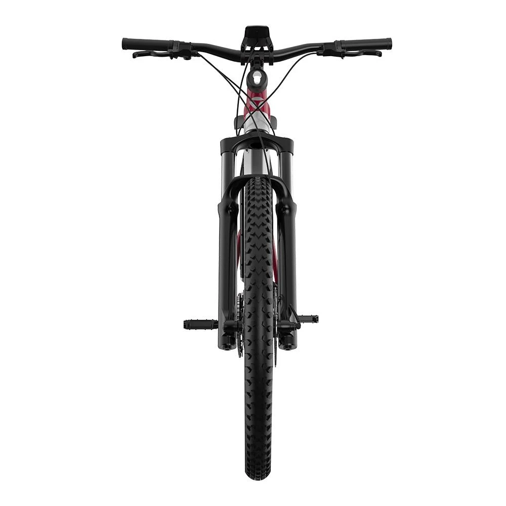 Yadea YS500 27.5 inch Touring Electric Bike 350W Fusion Mid Drive Motor Shimano BL-MT200 Brake 13Ah LG Cell Battery LCD Display 25KM/H up to 80-100Km - Red