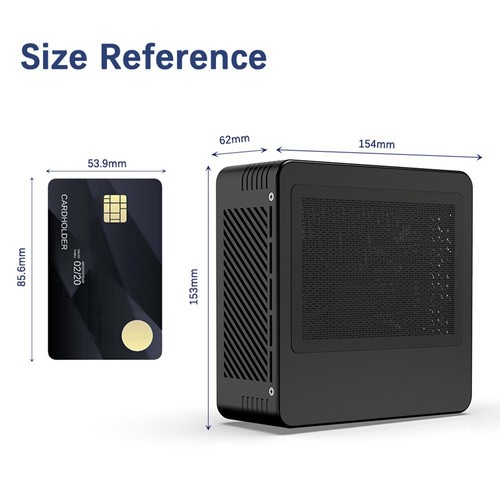 MINISFORUM X300 AMD Ryzen5 Pro 3400GE 16GB/256GB Mini PC