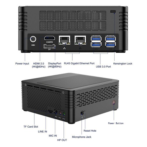 MINISFORUM X300 AMD Ryzen5 Pro 3400GE 16GB/512GB Mini PC