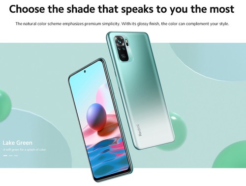 Xiaomi Redmi Note 10 Global Version 4GB 64GB Grey