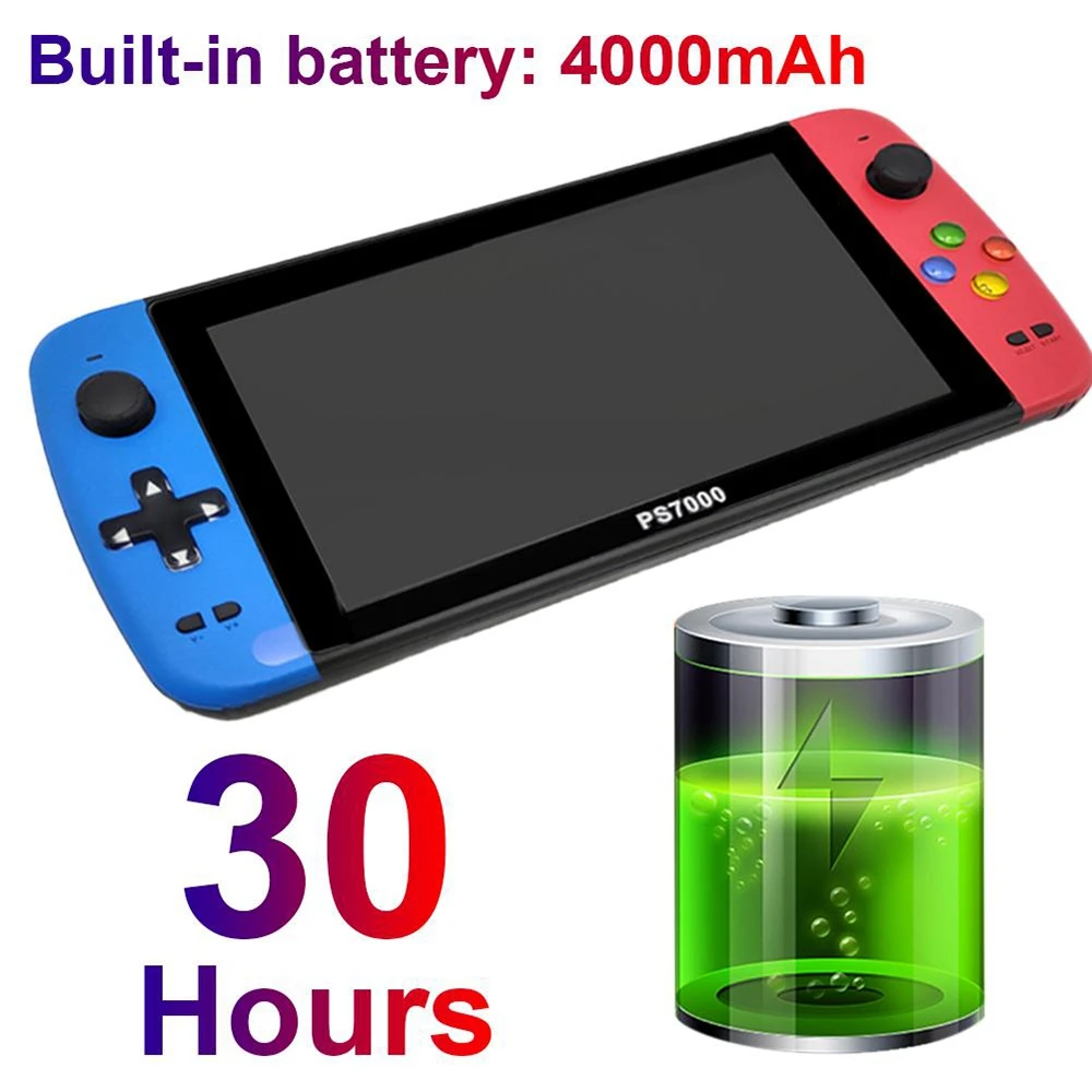 PS7000インチ携帯ゲーム機7GB16 +ゲーム