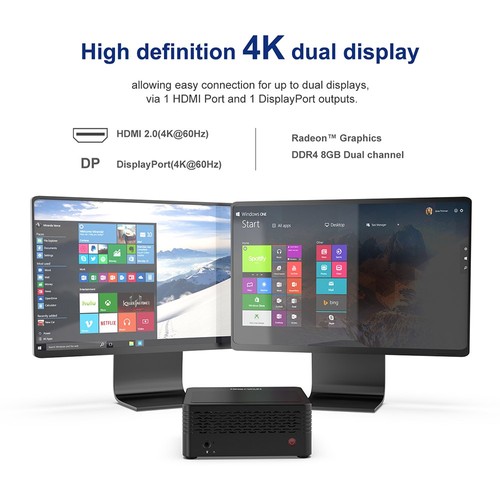 MINISFORUM EliteMini X400 16GB/512GB Ryzen7 Pro 4750G Mini PC